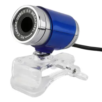 

360 Degree Adjustment USB 2.0 5MP HD CMOS Image Sensor Webcam Web Cam Camera for Computer PC Laptop Desktop