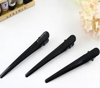 

10PCs Hair Clips Alligator Tone Barrettes Women Black Hairgrips Head Hairpins Jewelry Hair Style