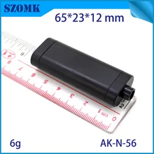 10 шт. 65*23*12 abs черный цвет пластиковые силиконовые подставки usb электронный корпус заказной небольшой корпус