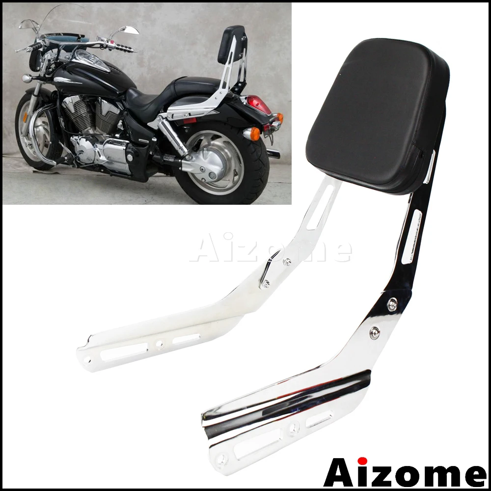Для VTX 1300 1800 C мотоциклетная огонь пламя Сисси Бар спинка для Honda VTX1800F 1800F 2005-2011 VTX1300C
