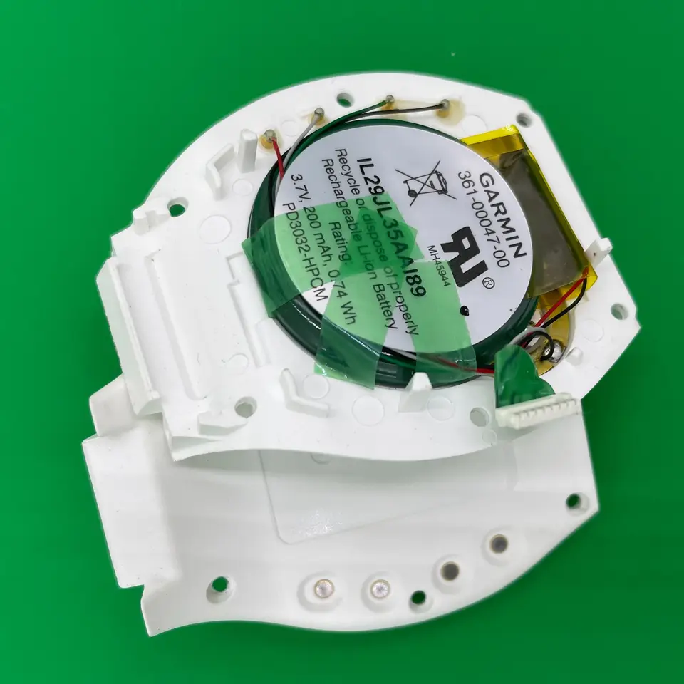 Coque Arrière Avec Capteur Pour Garmin Descent Mk1 - Cache Batterie De Montre - Occasion