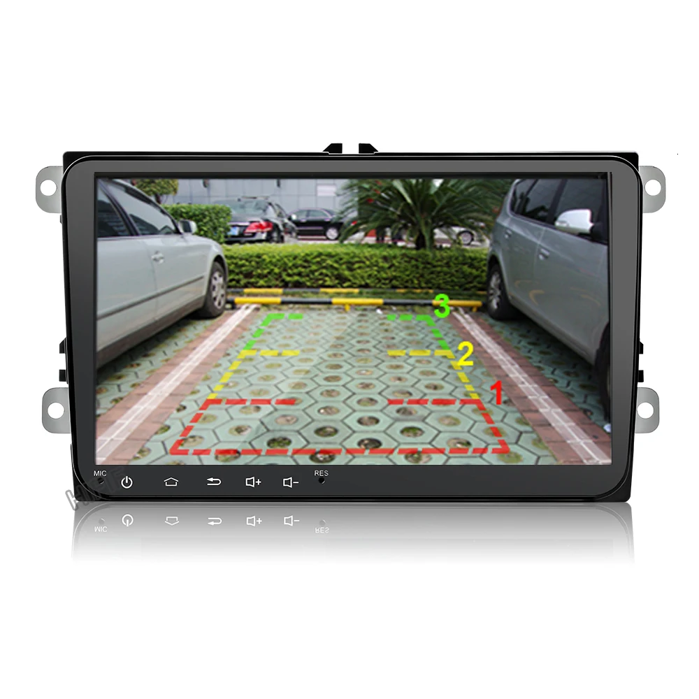 2 din 9 ''Android 10 0 2G/1G RAM автомобильное радио стерео GPS Navi для VW Passat B6 CC Polo GOLF 5 6 Touran Jetta