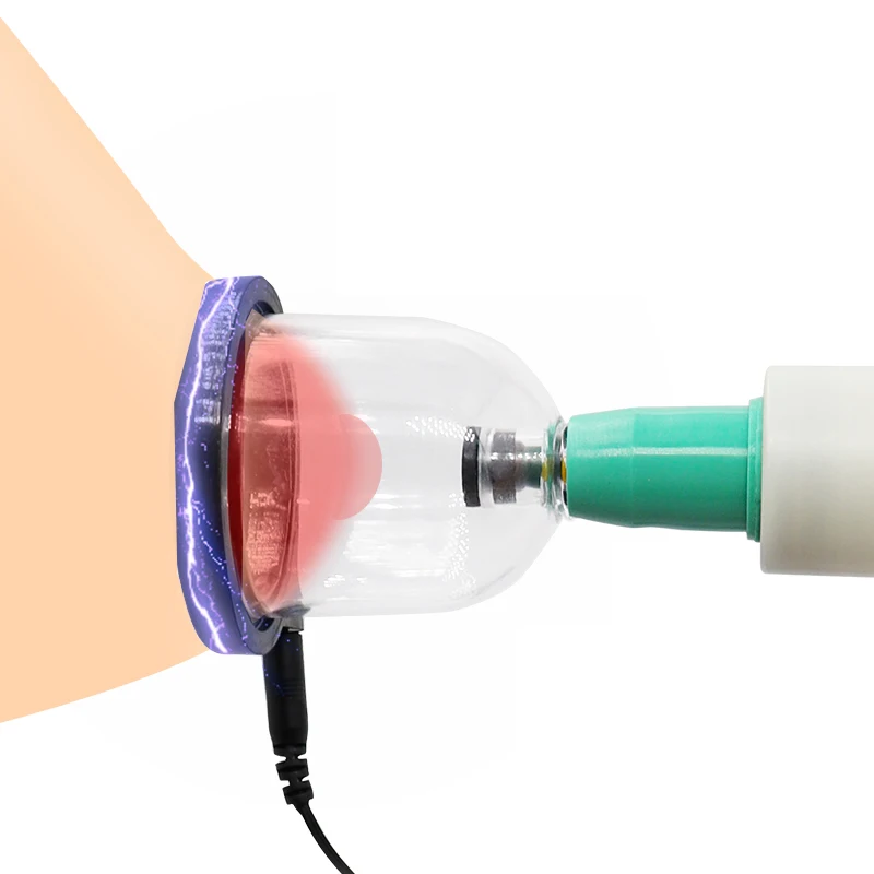 Bdsm Electric Shock Nipple Sucker Ring Electro Stimulation Breast Toys For Woman Clit Suck Nipple Electrical Sex Accessories