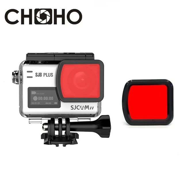 SJ8 Camera Accessories Diving Filter Red Waterproof Housing Case