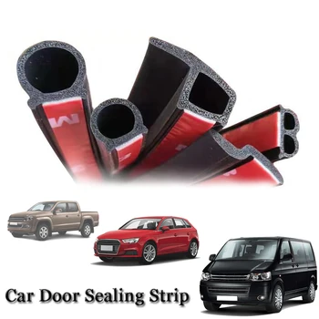 

Car-styling Car Door Seal Strip Sticker Anti-Dust Soundproof Sealing Big D Z P B Type Noise Insulation Auto Interior Accessories