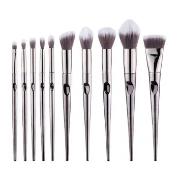 

10pcs/set Rose Gold Makeup Brushes Set Professional Foundation Blush Eye Shadow Eyebrow Brush Kit Makeup Tools
