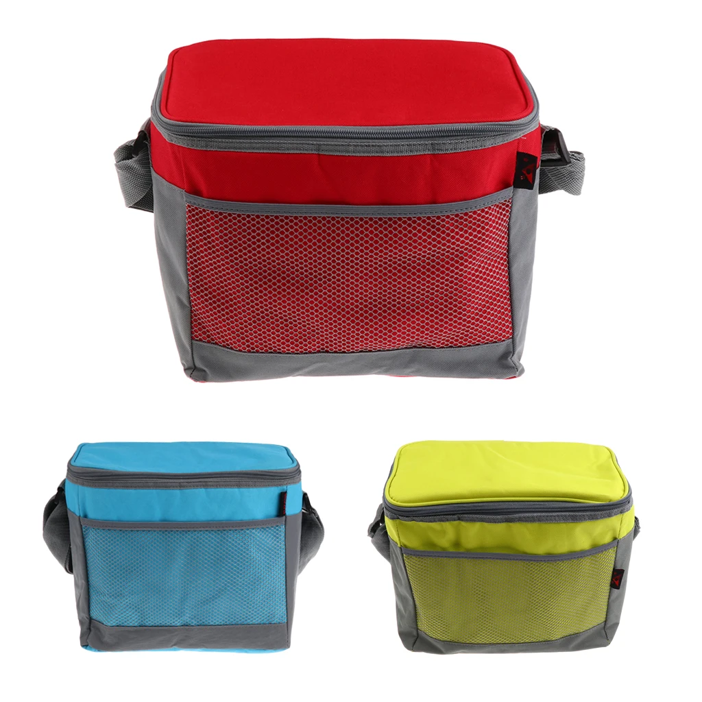 

Large Capacity Insulated Cooler Bag Carry Shoulder Strap Portable Picnic