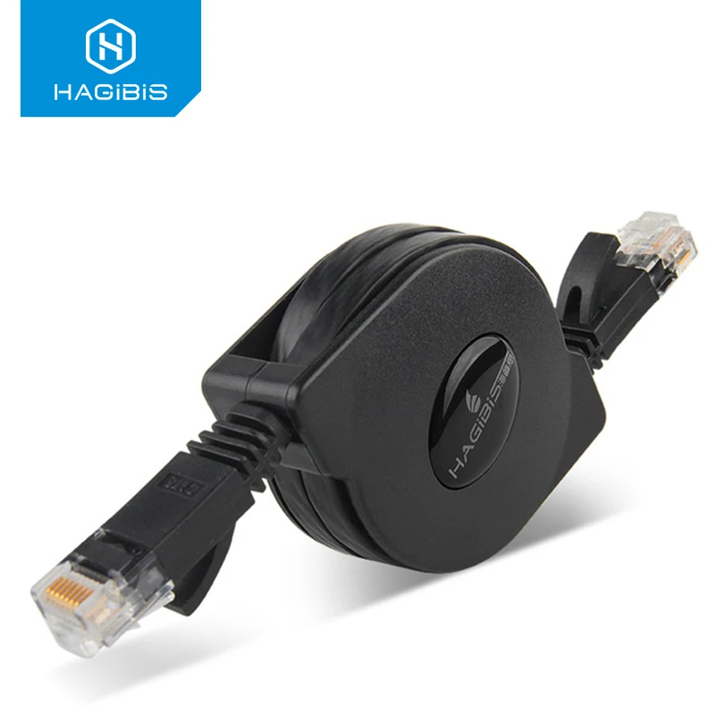 Сетевой кабель hagils Cat6 выдвижной Lan RJ45 Ethernet 1 5 м для XBox PS2 PS3 Router Laptop CAT6|cord|corde retractablecord