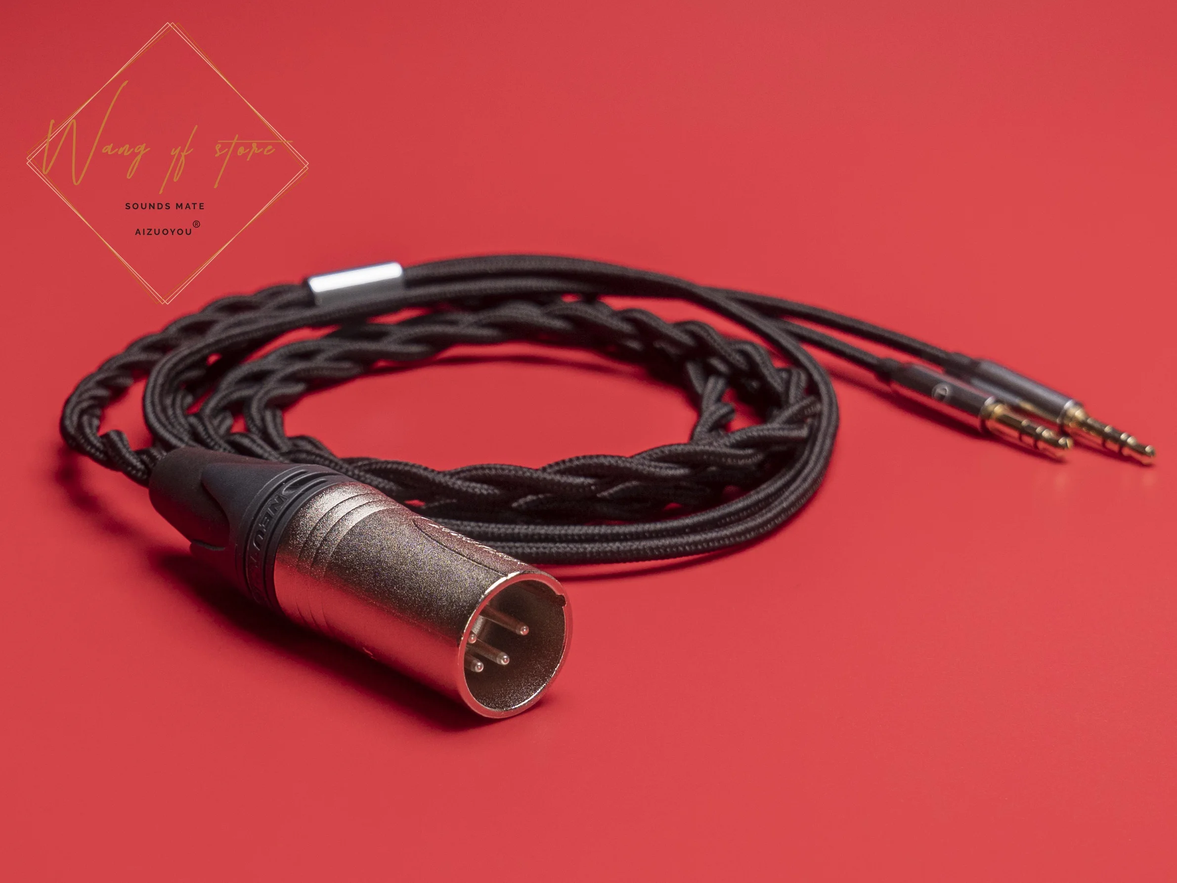 Hifi Balanced Audio Cable For Hifiman HE6se HE-35x Edition XS DEVA Headphone 2.5 4.4mm Trrs Dual 3.5mm Plugs 6.35mm 4Pin XLR OFC