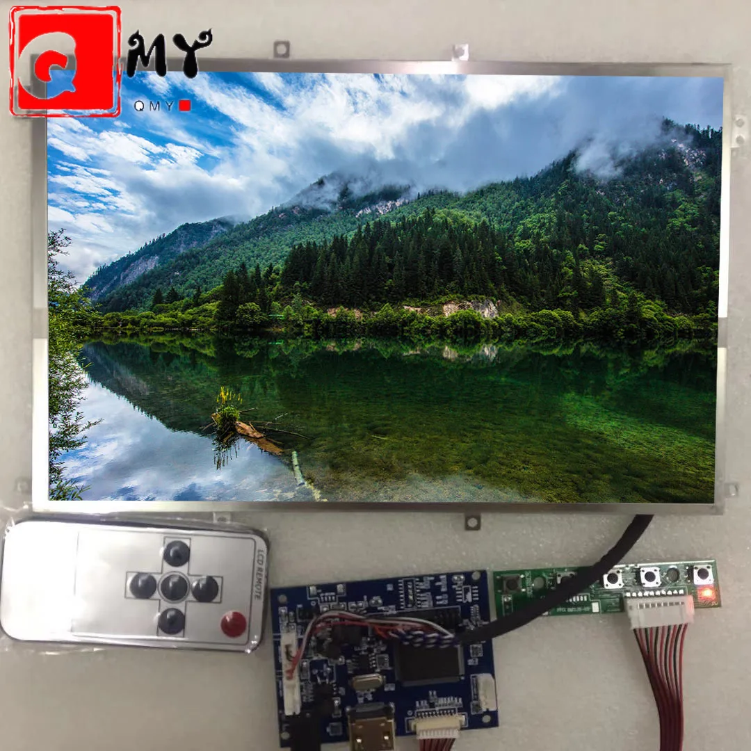 

10.1 IPS Display 1280 * 800 HD LCD Monitor Remote Driver Control Board 2AV HDMI VGA for Lattepanda, Raspberry Pi USB TYPE -C