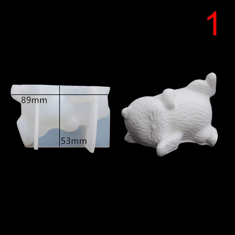 3D lucky cat Форма Силиконовая кошка формочка в виде котенка Сделай Сам форма для
