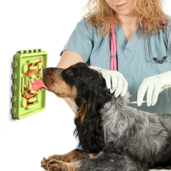 

Pet Food Slow Feeder Folable Silicone Dog Feeding Lick Mat Anti Slip Bowel Prevent Obesity Pet Dog Feeding Food Bowls Feeding