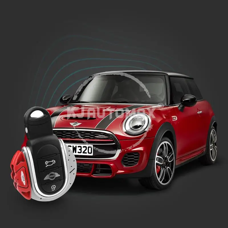 KJAUTOMAX красный JCW тормозной диск форма брелок оболочка Крышка F60 земляк умный ключ для MINI Cooper F55 F56 F57 F54 стайлинга автомобилей