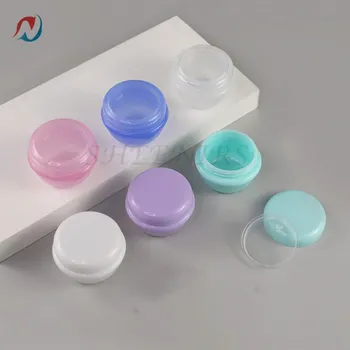 

FreeShip 12pcs 10G/10ML Frosted Container Jars with Inner Liner for Scrubs, Oil, Salves, Creams, Lotions, Makeup Cosmetics, Nail