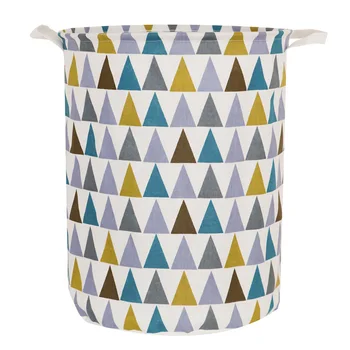 

Toy Container Sundries Holder Clothes Foldable Organizer Print Large Capacity For Bedroom Laundry Basket Waterproof With Handle