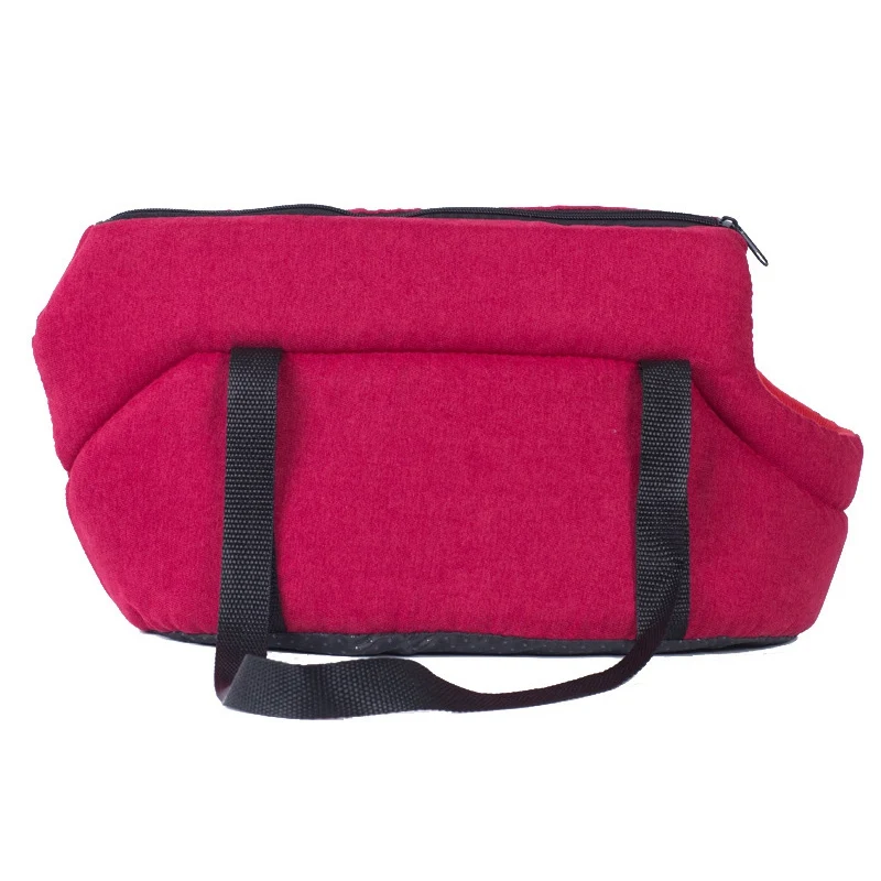 Горячая Распродажа, сумка для собак, теплая переноска для питомцев, для щенков, кошек, удобная переноска для собак, сумка для путешествий, зимние принадлежности для животных, сумка для кошек - Цвет: Red