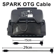 

Data Cable for DJIo Spark Drone Remote Control OTG Accessories IOS Type-C Micro-USB Spare Part Phone Tablet Connector Adapter