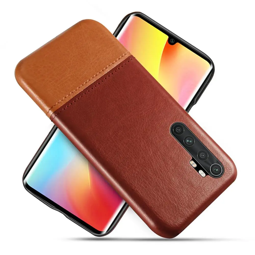 Роскошные Прошитые тонкие чехлы из искусственной кожи для телефона Xiaomi MI 9 pro lite 9T