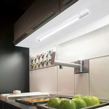 800 mAh PIR датчик движения светодиодный светильник под шкафом USB Перезаряжаемый 3 режима регулируемый угол ночной светильник для кухни спальни шкафа