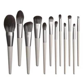 

12 pcs/set Make Up Brush Set Foundation Brush Loose Powder Brush Eyeshadow Brush Cosmetic Brush Kit