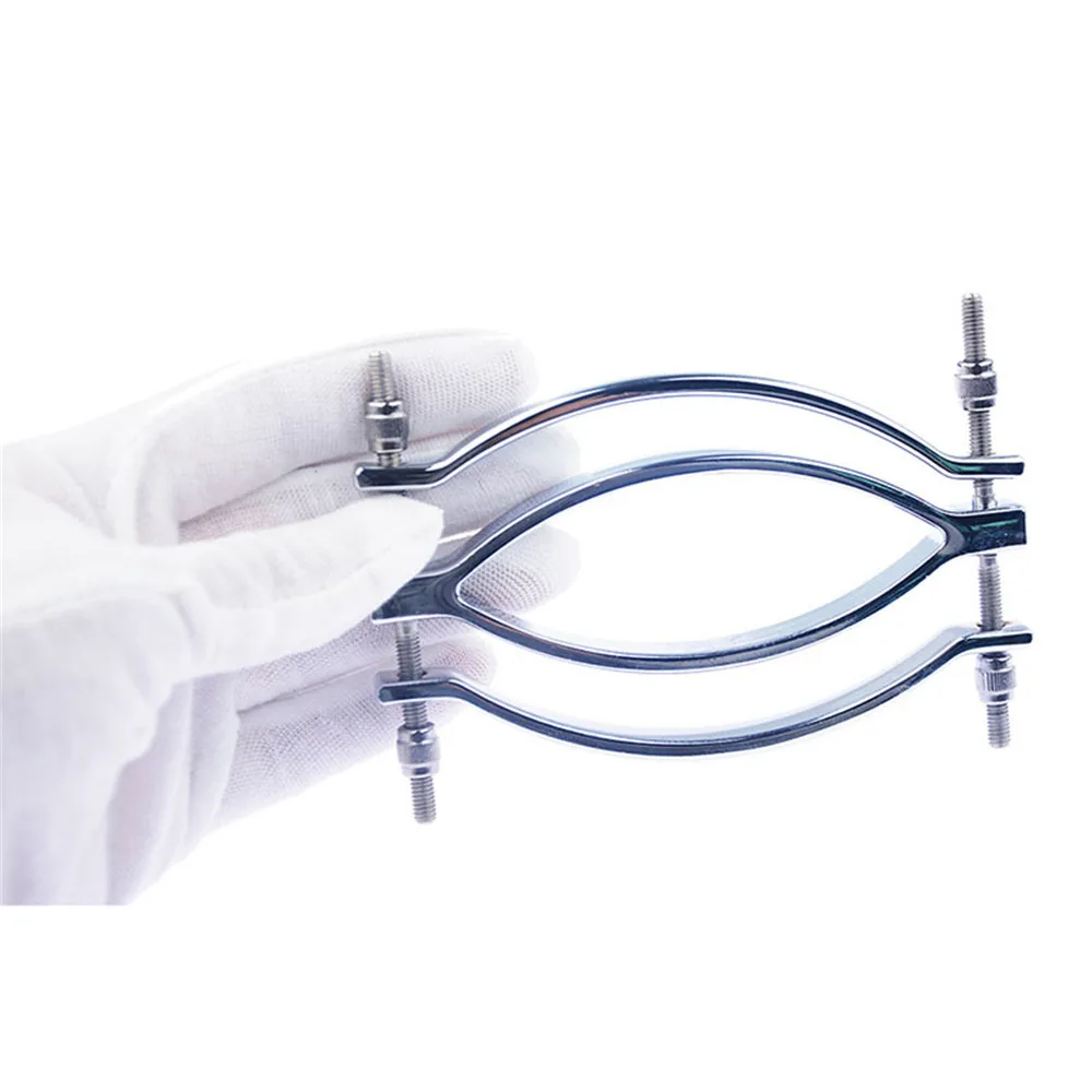 Sexy Flirt Labia Clips Vagina Spreader Clitoris Pussy Slave Bdsm Equipment Fetish Erotic Tool Sex Toys For Women Men Adult Games