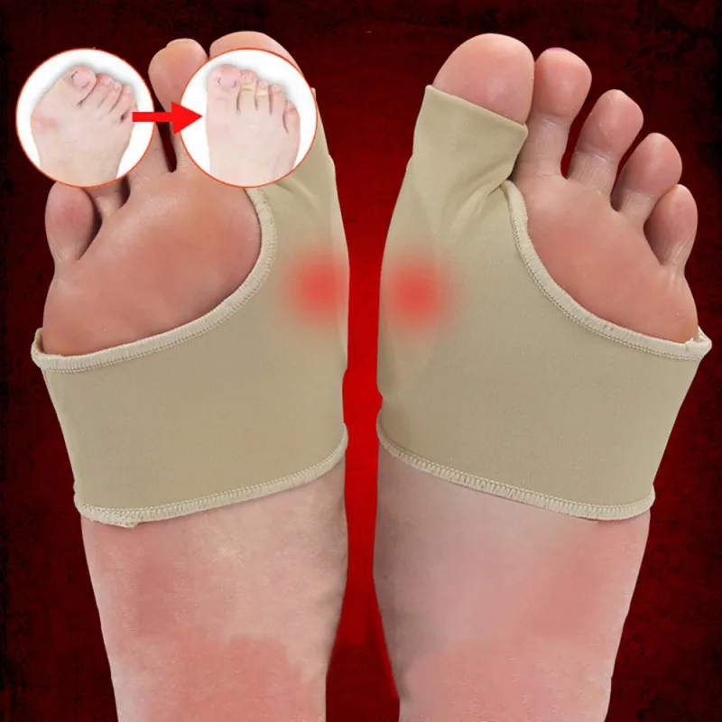 1 Pair Foot Toe Separator Protector Corrector Gel Adjuster Pain Relief Straighten Bent Toe Foot Care Tools