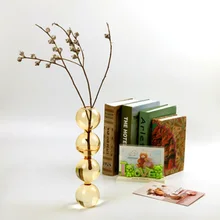 Стеклянная ваза ручной работы в европейском стиле, цветочный гидропонный контейнер, креативное украшение для дома, свадьбы, подарок на день Святого Валентина