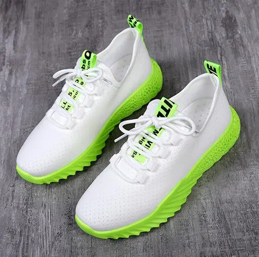 

2019 spring summer new hot women schoolgirl fashion lace-up perforated leather casual shoes loafers woman sneakers