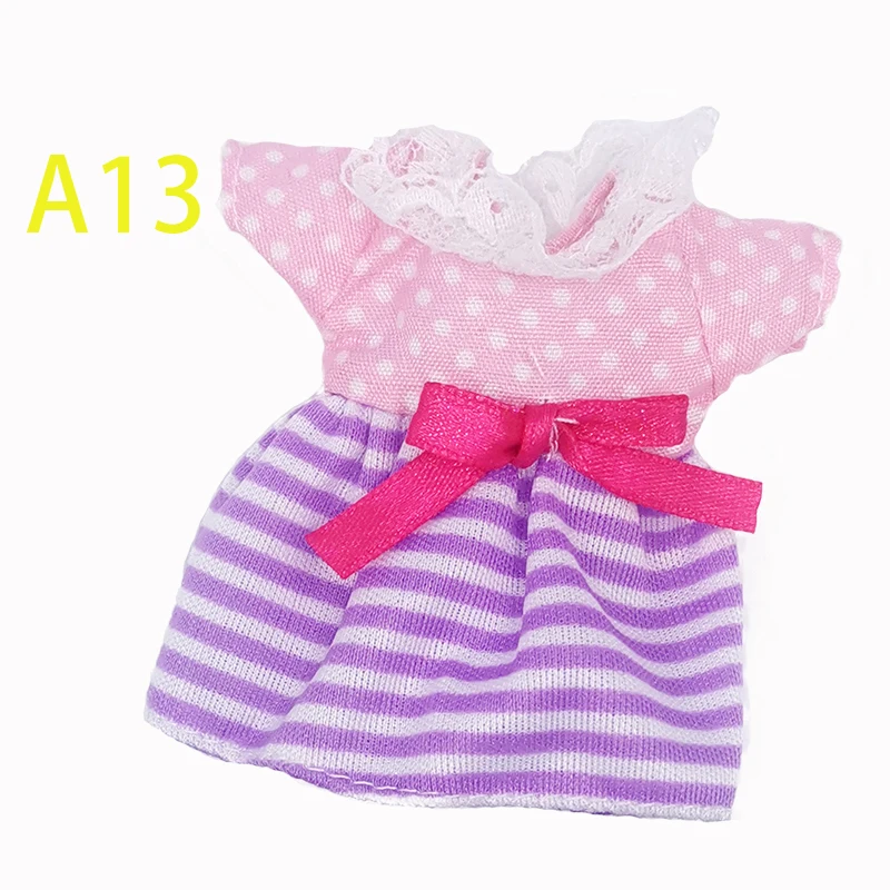 Princess Dress For 1/12 Bjd Dolls Ob11 Clothes Doll Accessories Universal 2021 New Suit Baby Outfits Fit Children Xmas Gifts