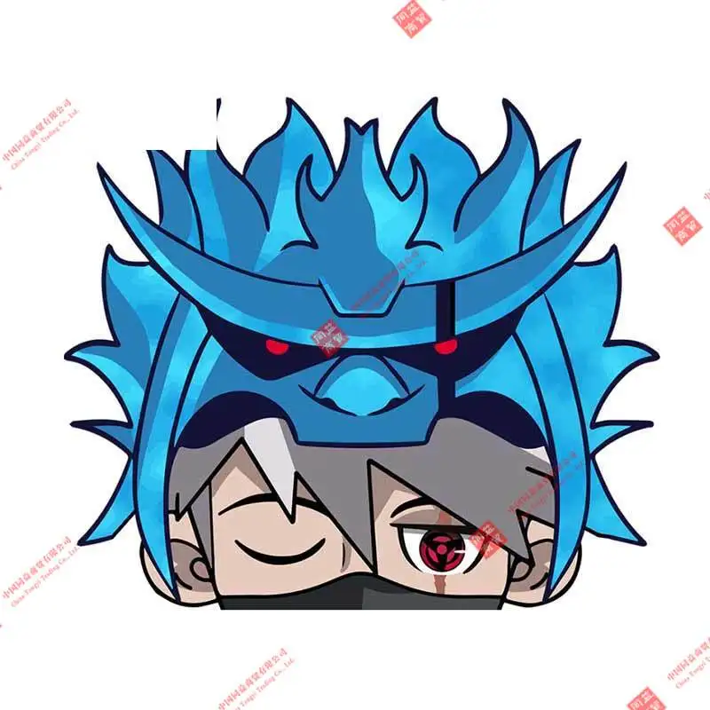 

Индивидуальная Автомобильная наклейка Ninja Kakashi Susanoo Hat Peeker виниловые наклейки на машину водонепроницаемая защита от солнца окклюзия царапин оконная наклейка