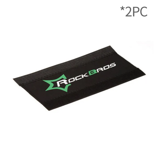 2 pcs ROCKBROS велосипедная цепь защитная накладка велосипедная Неопреновая велосипедная Рама Защита задняя вилка цепь уход для велосипеда аксессуары - Цвет: 2 pcs