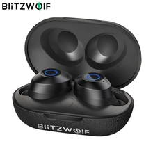 BlitzWolf BW-FYE5 TWS bluetooth 5,0 наушники-вкладыши мини невидимые настоящие беспроводные двусторонние стерео наушники