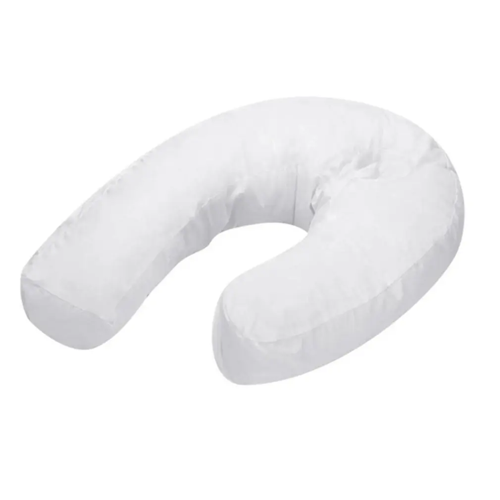 Спящий на боку контурная подушка для тела домашняя кровать подушка u-образный эргономичный дизайн подходит для сна без боли в спине или шее