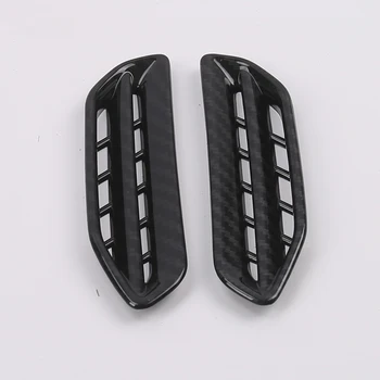 

2pcs Car styling garnish frame lamp trim Carbon fiber front air conditioning outlet vent for Lexus UX 200H 250H 260H 2019 2020