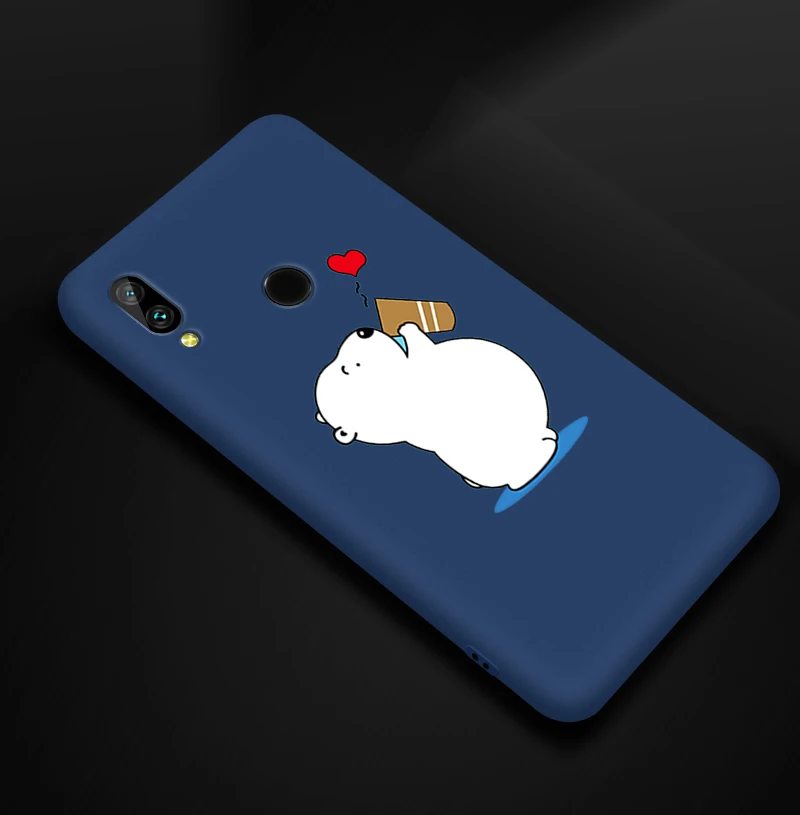 Карамельный цвет, чехол для huawei Nova 2 4 Honor Play Y5 Y6 Y9, силиконовая задняя крышка для OnePlus 5 T, черные матовые чехлы для телефонов - Цвет: 10