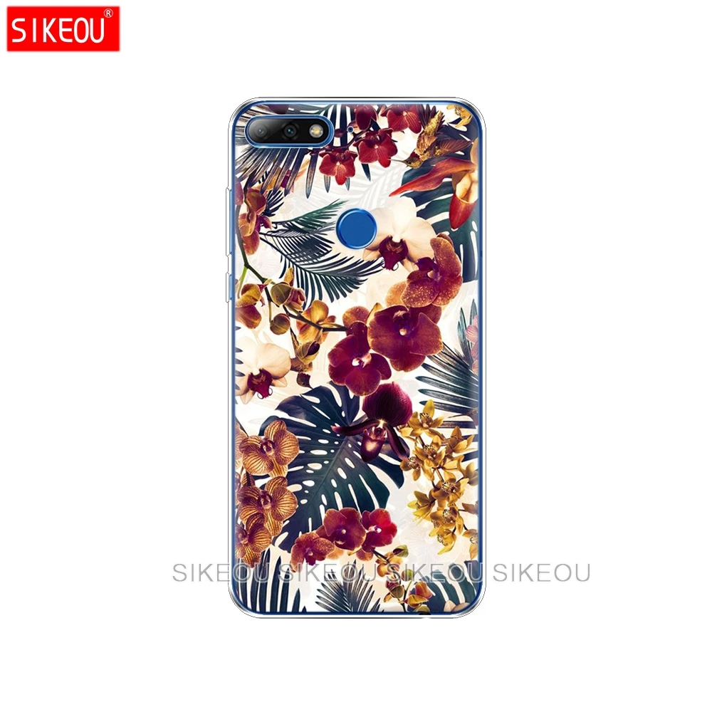Силиконовый чехол для телефона huawei Nova 2 lite чехлы из мягкого ТПУ задняя крышка