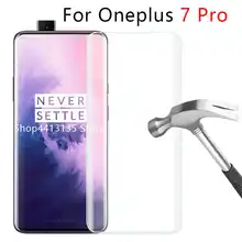 Защитное стекло для oneplus 7 pro, защитное закаленное стекло для экрана one plus 7 pro 7pro, аксессуары glas, Защитная пленка для телефона 3d