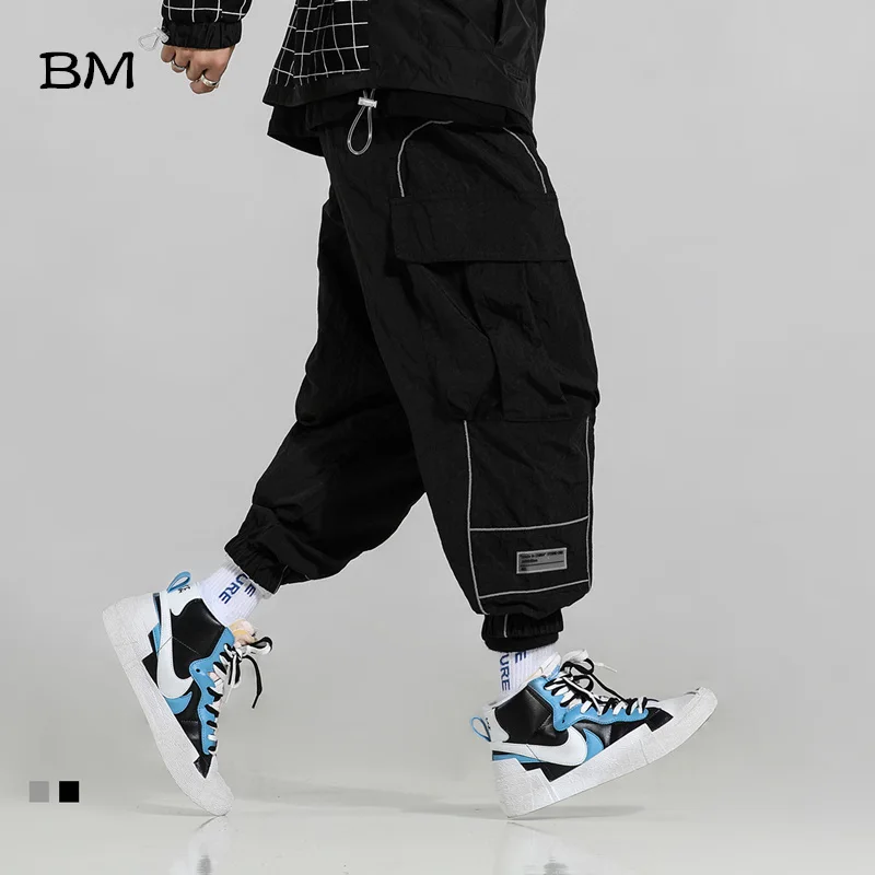 

streetwear fashions pants men hip hop joggers modis trousers men korean style harem pants kpop black harajuku casual pants 2019