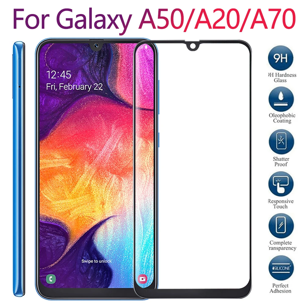 

Tempered Glass On For Samsung Galaxy A50 A20 A70 Screen Protector A 50 20 70 Protective Glas 50a 20a Tremp Sheet Armored Film 9H