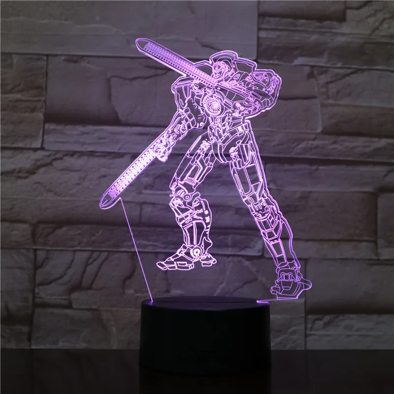 Горячая фильм герой персонажи светодиодный 3d-ночник Изменение лампа светильник на Хэллоуин акриловая Иллюзия настольная лампа для детей подарок дропшиппинг