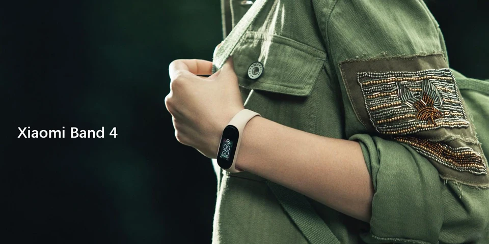 Глобальная версия Xiaomi Mi группа 4 Смарт Браслет miband 4 Фитнес отслеживание сердечного ритма браслет 3 цвета активно-матричные осид, Сенсорный экран 135 мАч