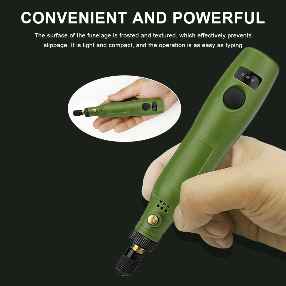

USB Cordless Drill Rotary Tool Woodworking Engraving Pen DIY For Jewelry Metal Glass Wireless Drill Mini Electric Drill 3 Color