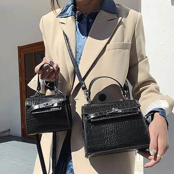 

Fashion Stone Pattern Pu Leather Crossbody Bags For Women Small Bag PU Leather Hand Bag