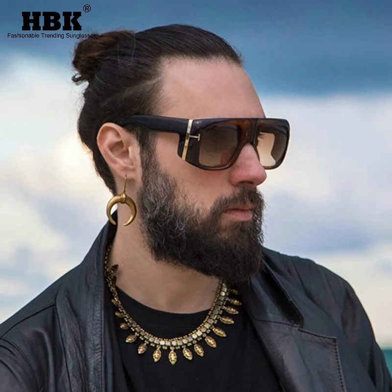 

Oversized Square Gradient Sunglasses Women Retro Letter T Frame Sun Galsses Men Luxury Brand Black Big Shades 2019 INS Fashion