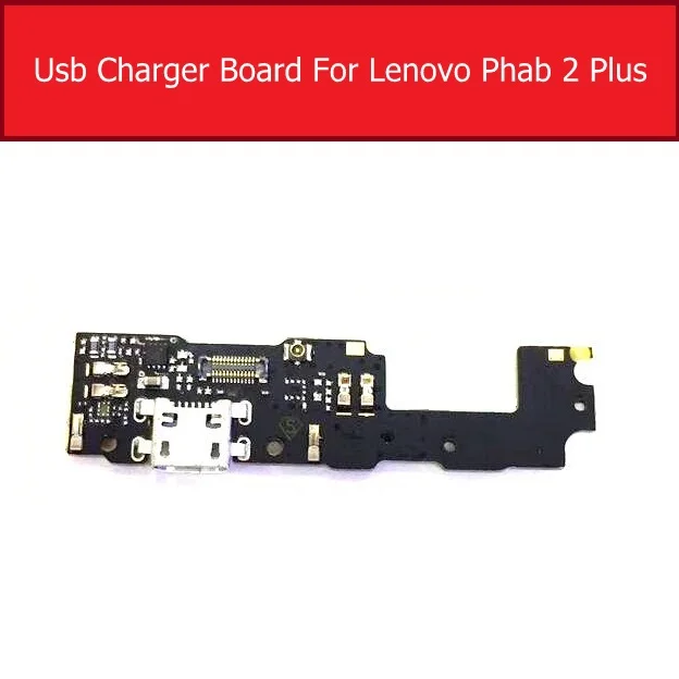 Зарядное устройство с разъемом Usb для LENOVO PHAB 2 PHAB2 Plus, зарядное устройство с разъемом USB, порт, плата для сотового телефона, запасные части, аксессуары