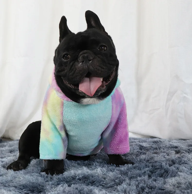 Французская одежда для бульдога собака толстовка роскошный теплый спортивный ретро свитер для собаки, для питомца одежда для щенков и Собак Мопс Щенок Одежда