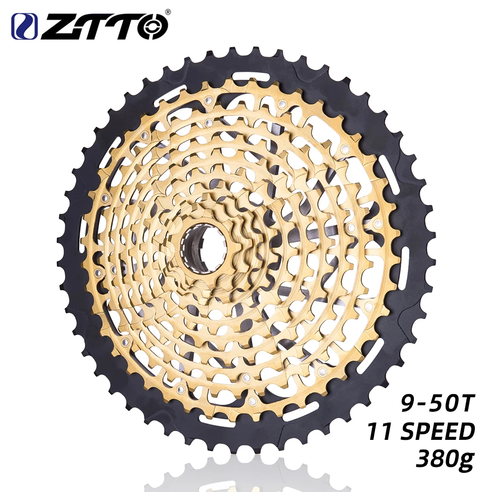 Кассета ZTTO MTB Gold 11 Speed XD Ультралегкая кассета Ultimate 9 50 Золотая 380 г ult freewheel s