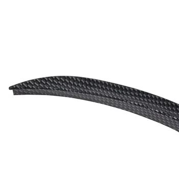

4PC Car Carbon Fiber Wheel Eyebrow Arched Fender Flared Protection Bar Trim 33cm New High Quality Wheel Trim