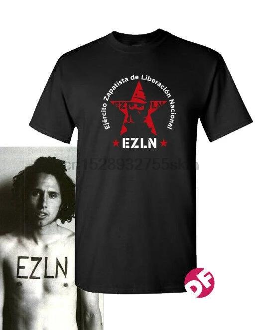 EZLN Zapatista футболка Rage Against the Machine RATM Zack de la Rocha новая футболка|Футболки| |