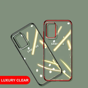 

For Samsung Galaxy S20 Plus Case Luxury A51 A71 Laser Plating Soft Clear Cover For Samsung Galaxy S20 Plus Ultra Phone Case S 20